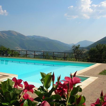 Agriturismo Roccagelli Vallo di Nera Exteriör bild