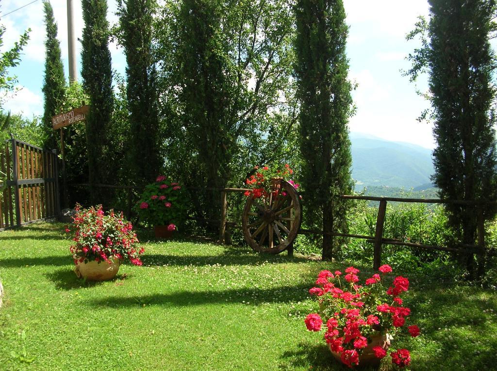 Agriturismo Roccagelli Vallo di Nera Exteriör bild