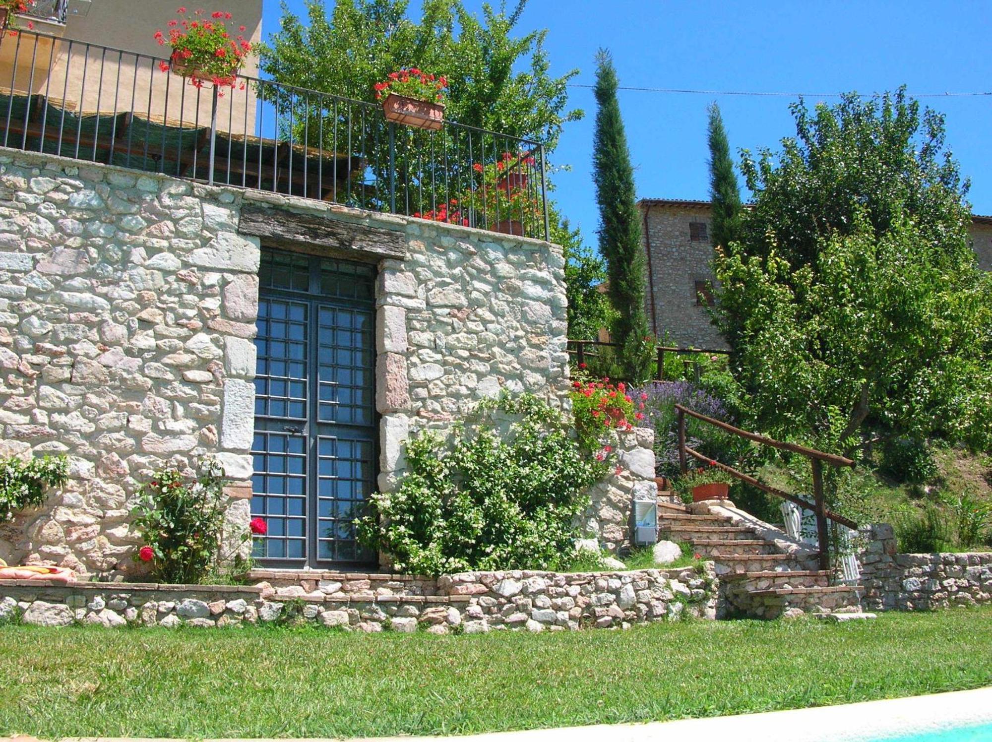 Agriturismo Roccagelli Vallo di Nera Exteriör bild