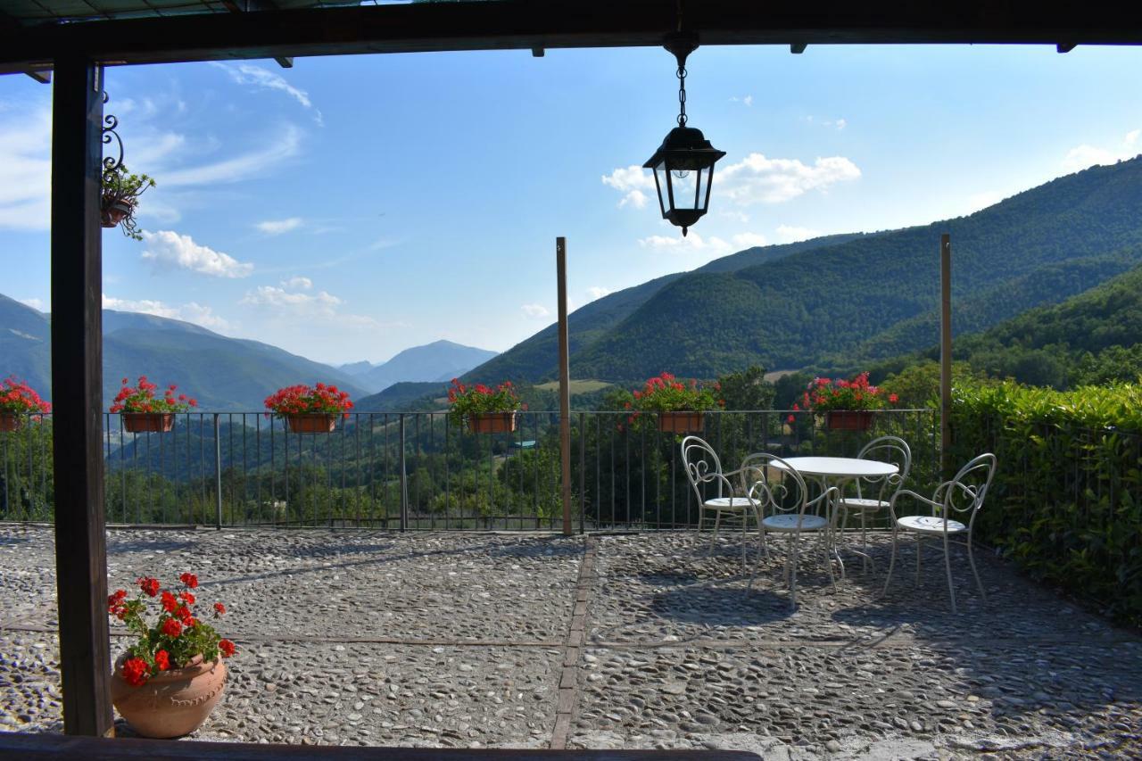 Agriturismo Roccagelli Vallo di Nera Exteriör bild